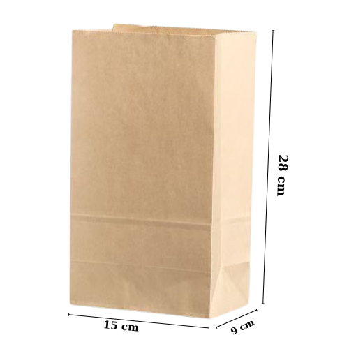 Papperspåse 15 x 9 x 28 - 500st/fp