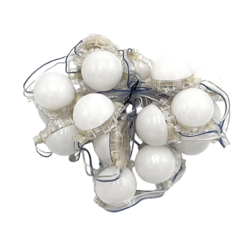 Halvsfärisk LED-punktlampa