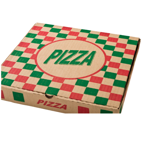 Pizza Kartong 33 Vit